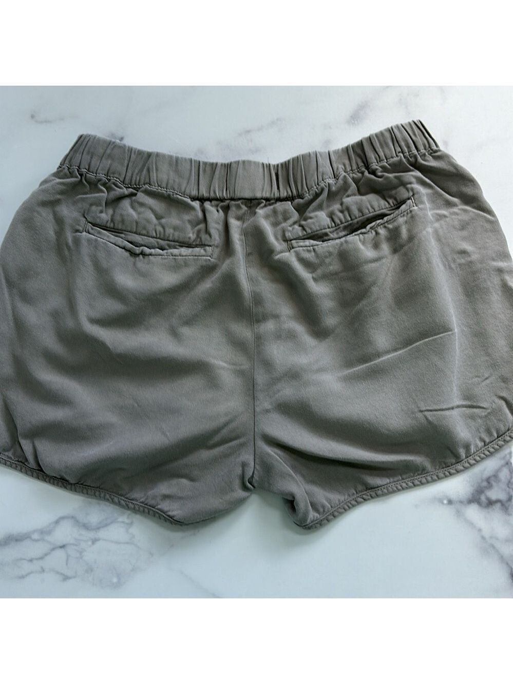 Madewell Women's Pull-On Shorts Light Olive Green Size XS - Picture 10 of 10